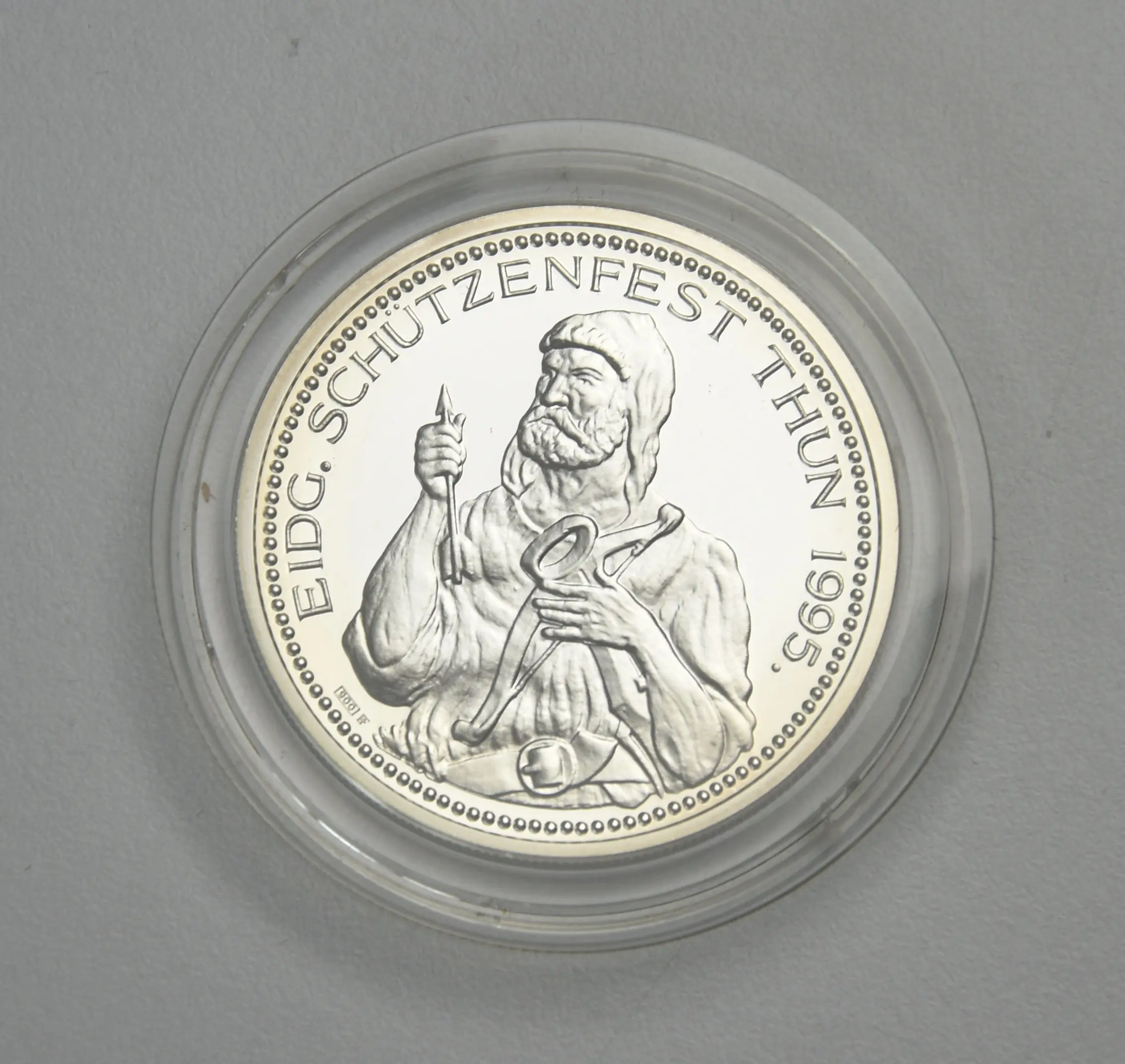 Schweiz Schützentaler 50 Franken 1995 Thun