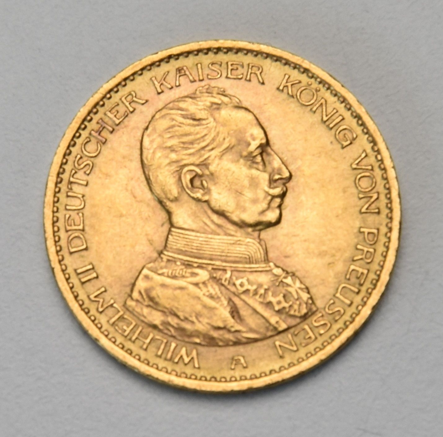Deutschland Preussen Wilhelm II - Uniform - 20 Mark 1913 - Goldmünze