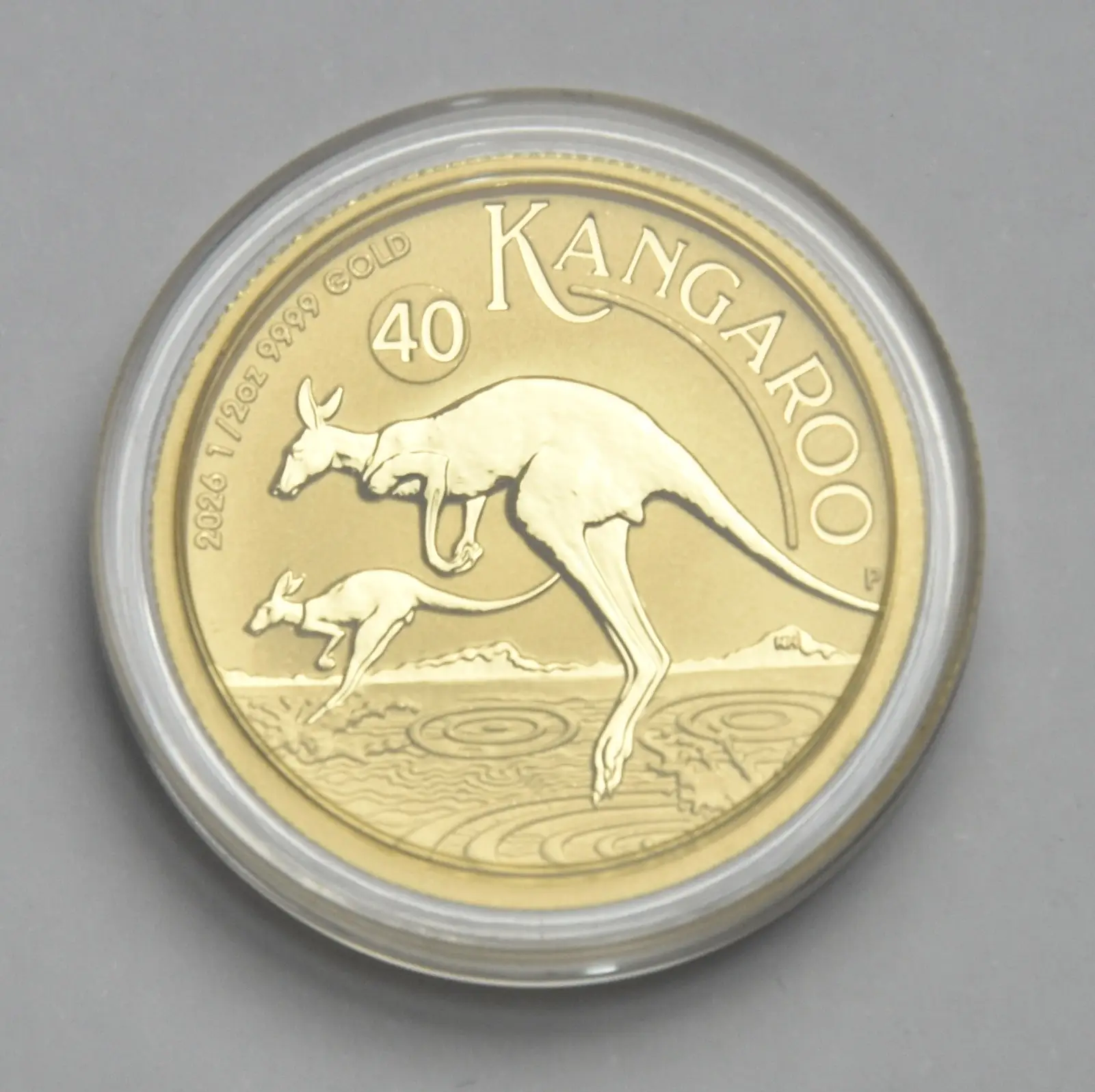 Känguru Nugget (Kangaroo) - Australien 1/2 oz Goldmünze (Jahrgang 2026)