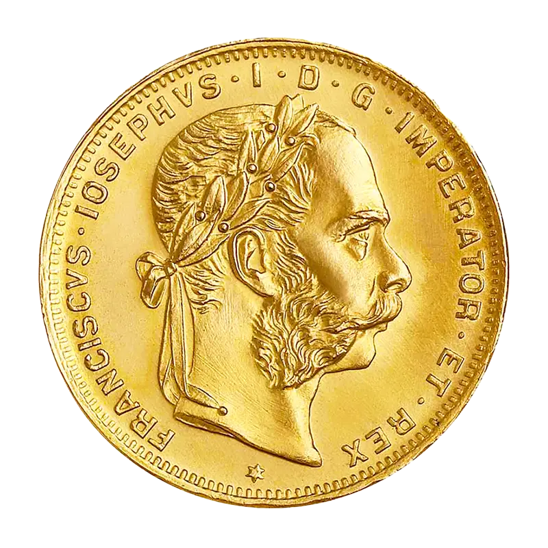8 Florin (Gulden) / 20 Franken Österreich 1892 (Nachprägung) Goldmünze