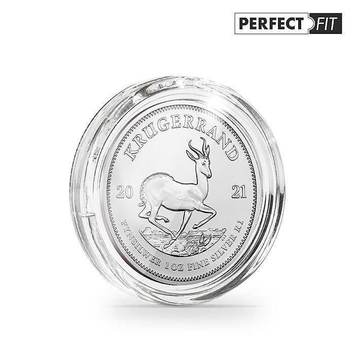 Münzkapsel Ø 39 mm für 1 Oz. Armenien Arche Noah Silber, Krügerrand Silber, Britannia Silber