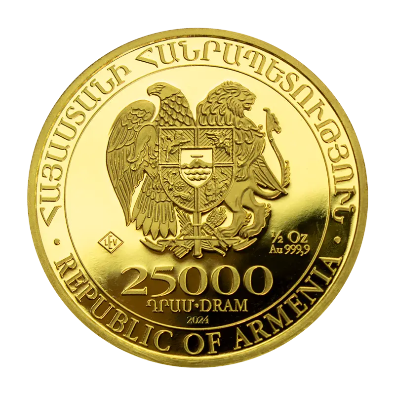 Arche Noah - 1/2 oz Goldmünze .9999 *sofort lieferbare aktuelle Neuware*