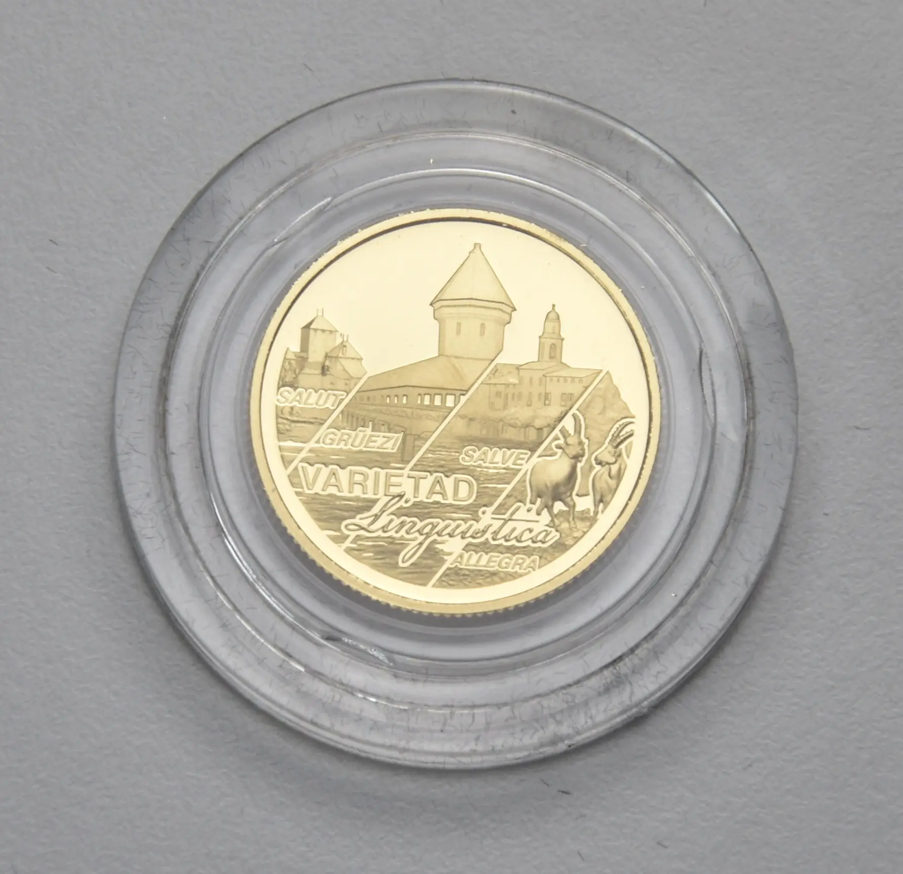 Switzerland 25 francs 2023 Linguistic diversity