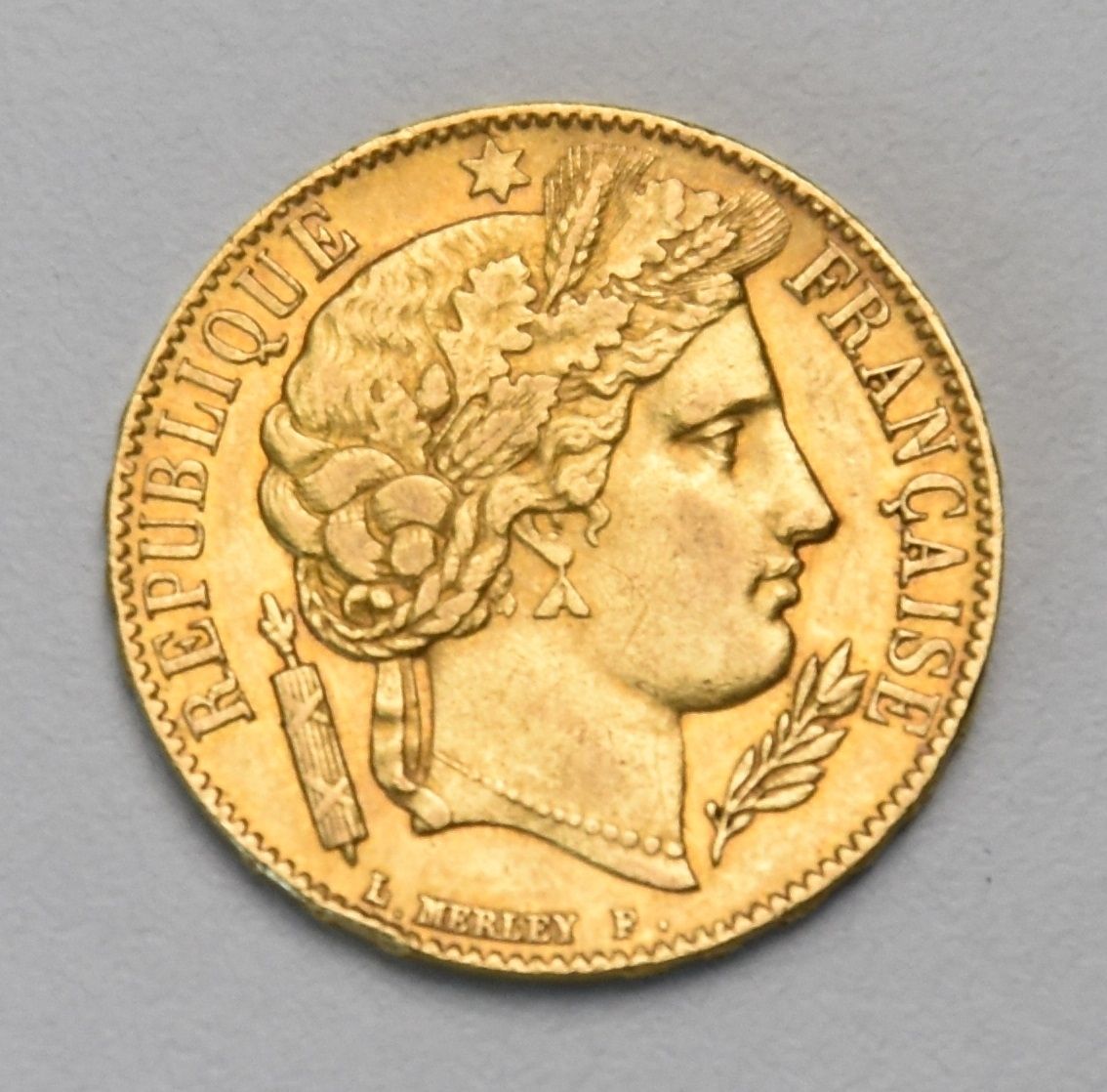20 Francs Frankreich - Cérès Goldmünze