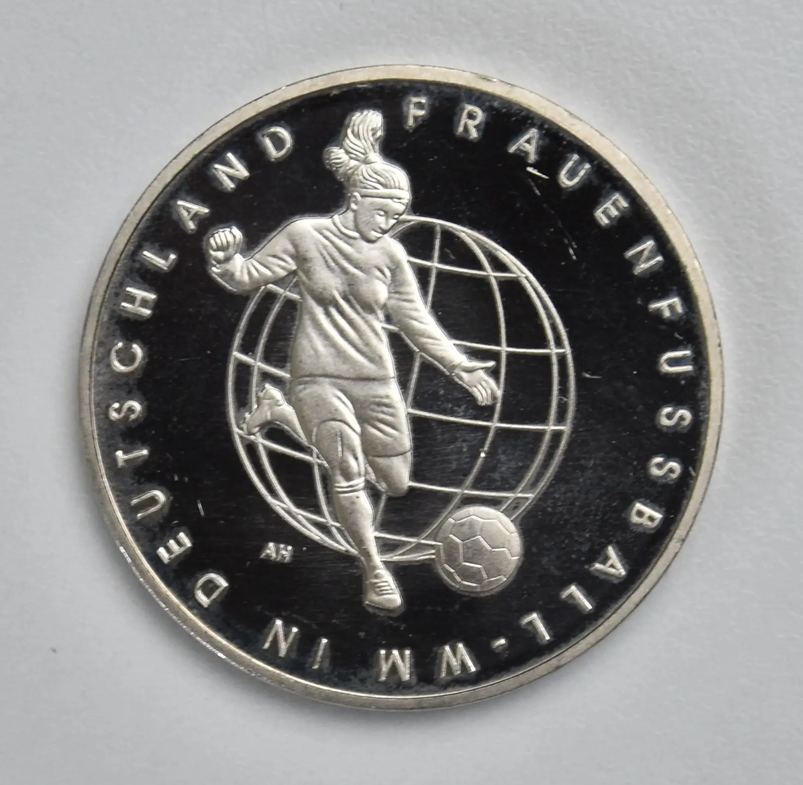 Deutschland 10 Euro 2011 Gedenkmünze (Stempelglanz) Frauenfussball-WM in Deutschland