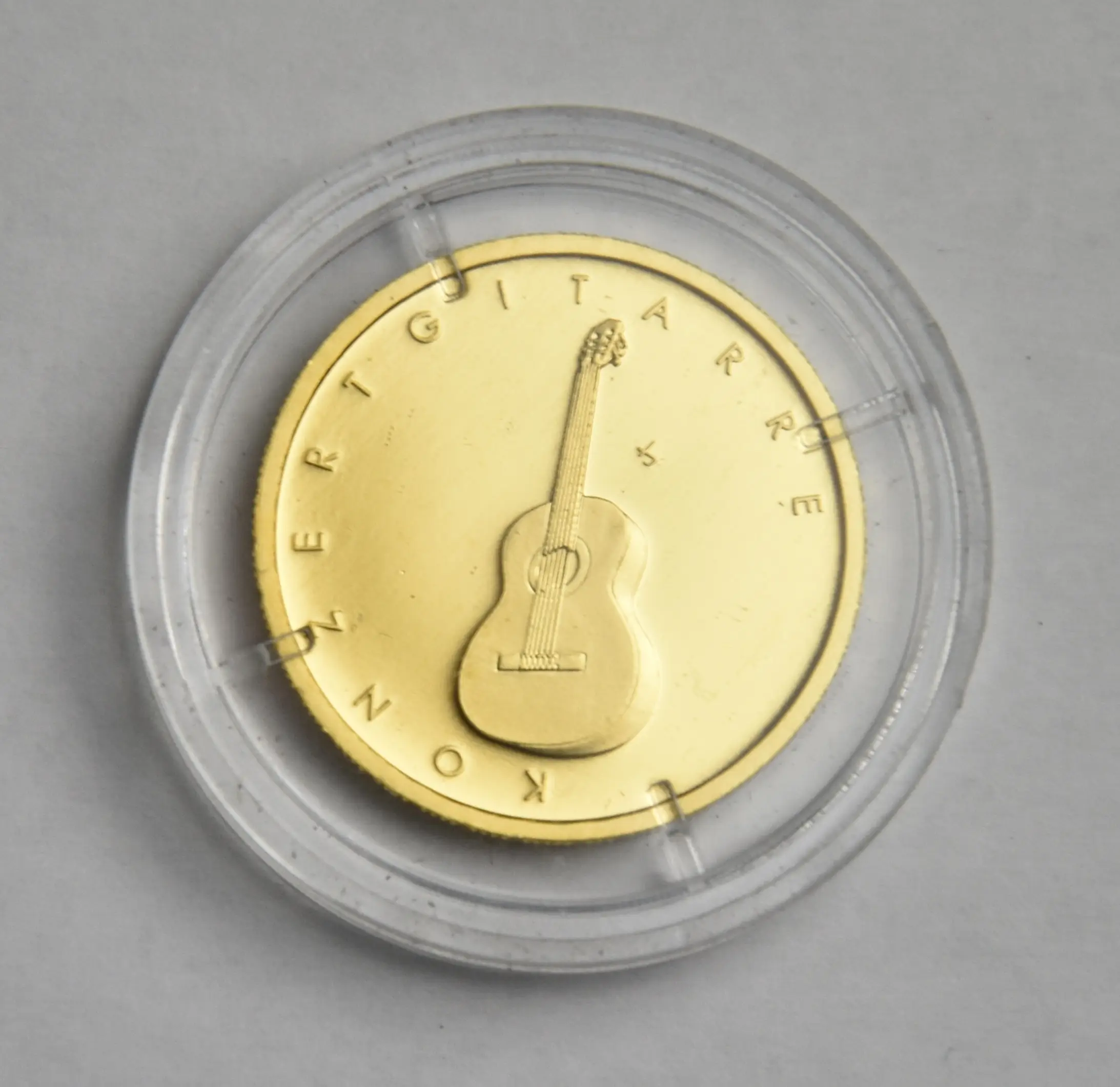 "Konzertgitarre" 2022 - Prägestätte D - Deutschland 50 Euro 1/4 oz Goldmünze