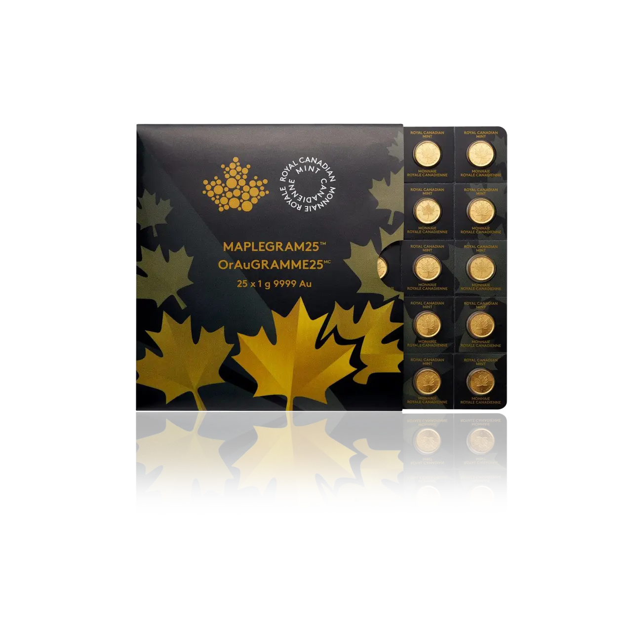 Maplegram - Goldmünze .9999 25 x 1 g *Sonderangebot*