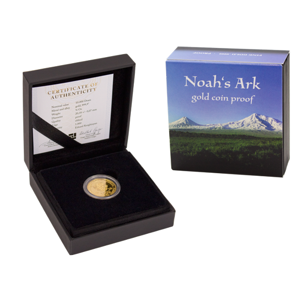 Arche Noah 2017- Armenia ¼ oz gold coin .9999 Proof