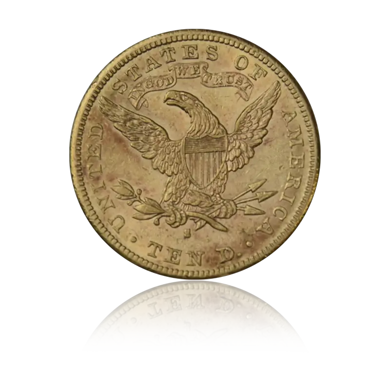 10 Dollars USA Liberty Head Goldmünze