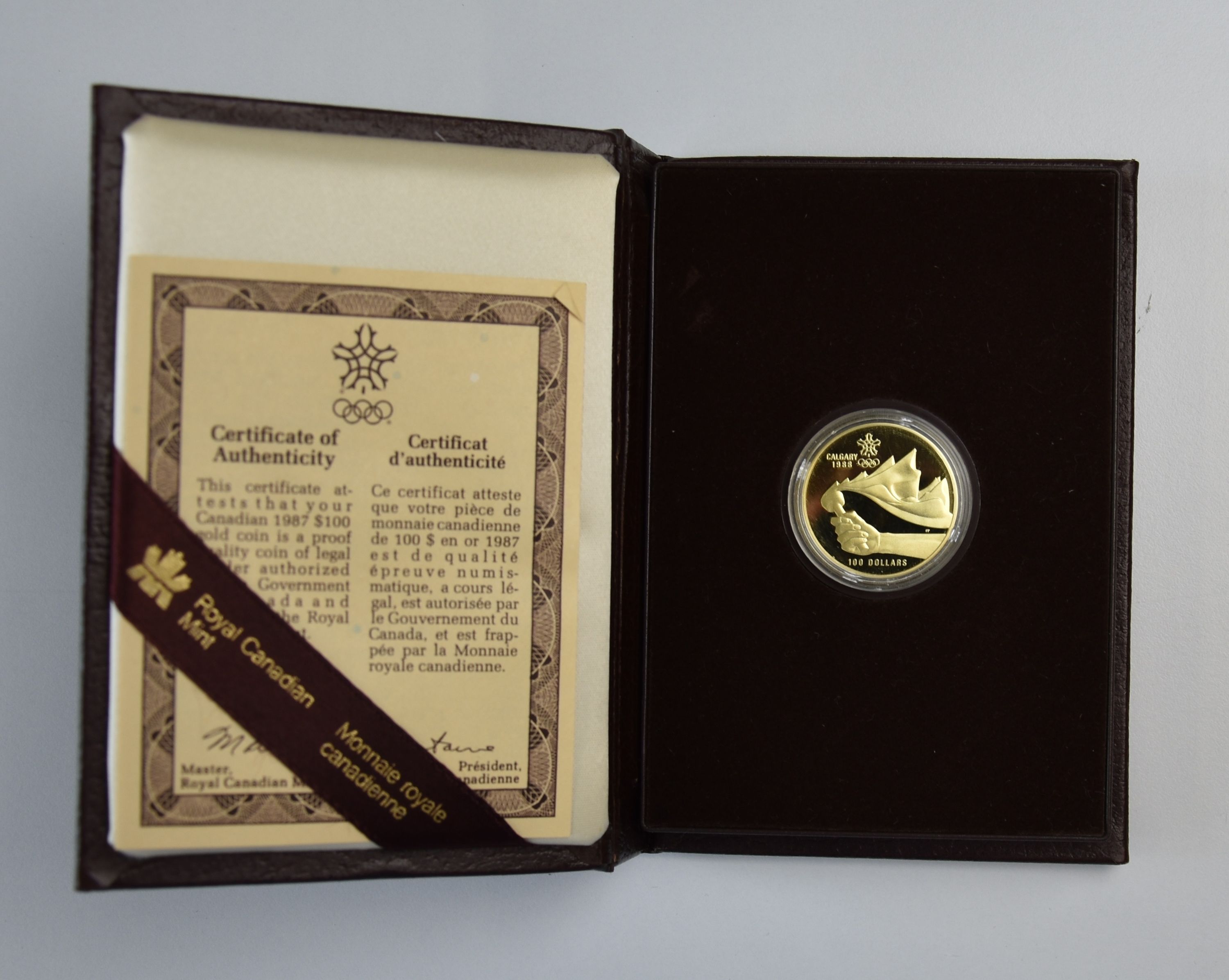 Kanada - 100 Dollars 1/4 oz Goldmünze 1987  *an Lager *sofort verfügbar