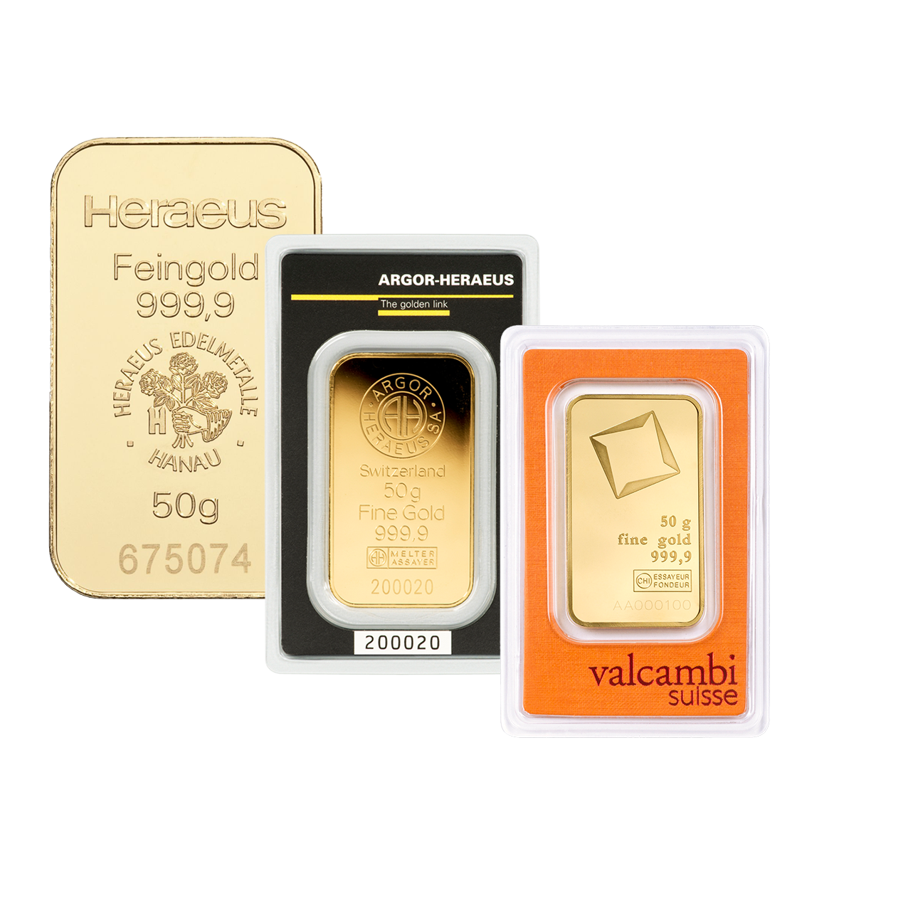 Goldbarren - 50 g .9999 *Sonderangebot*