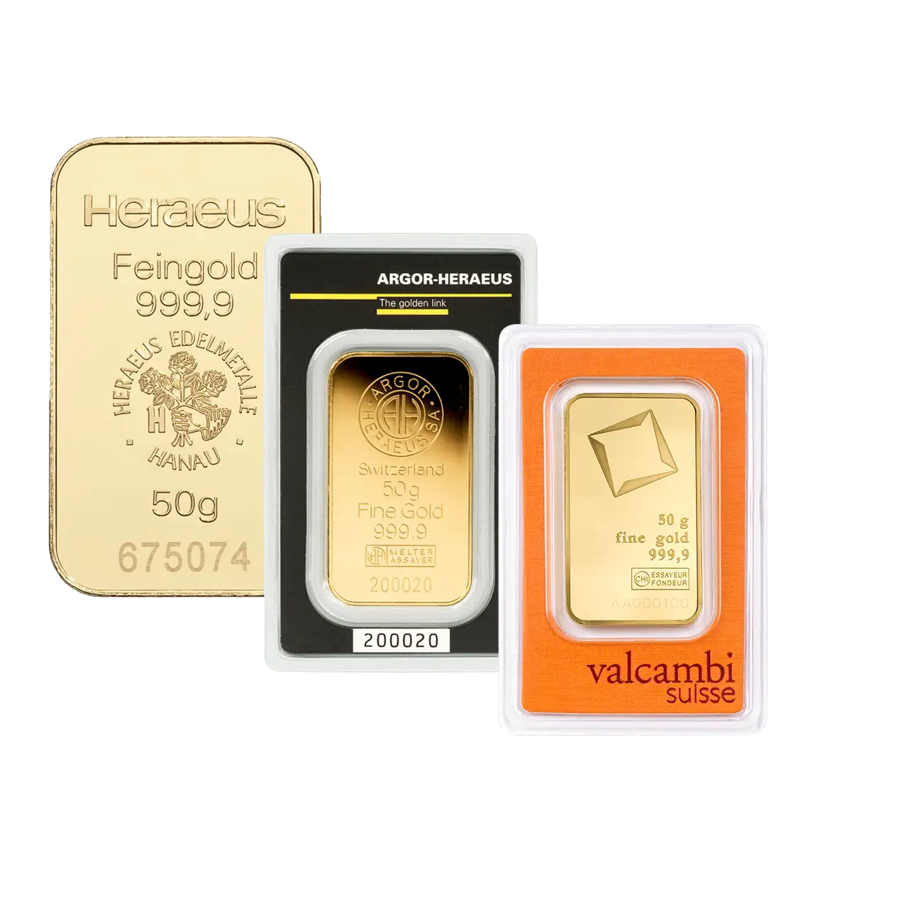 Goldbarren - 50 g .9999 *Sonderangebot*