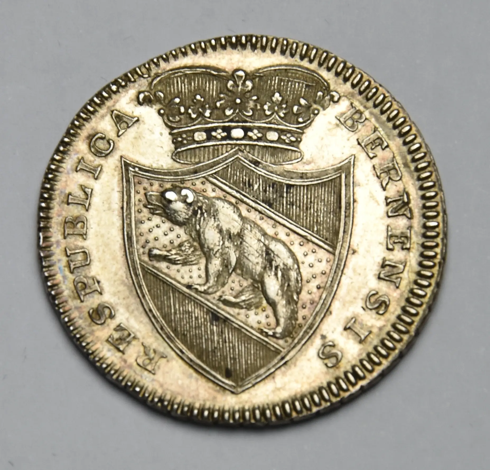 Schweiz Kanton Bern 1/2 Taler 1835 (Silbermünze)