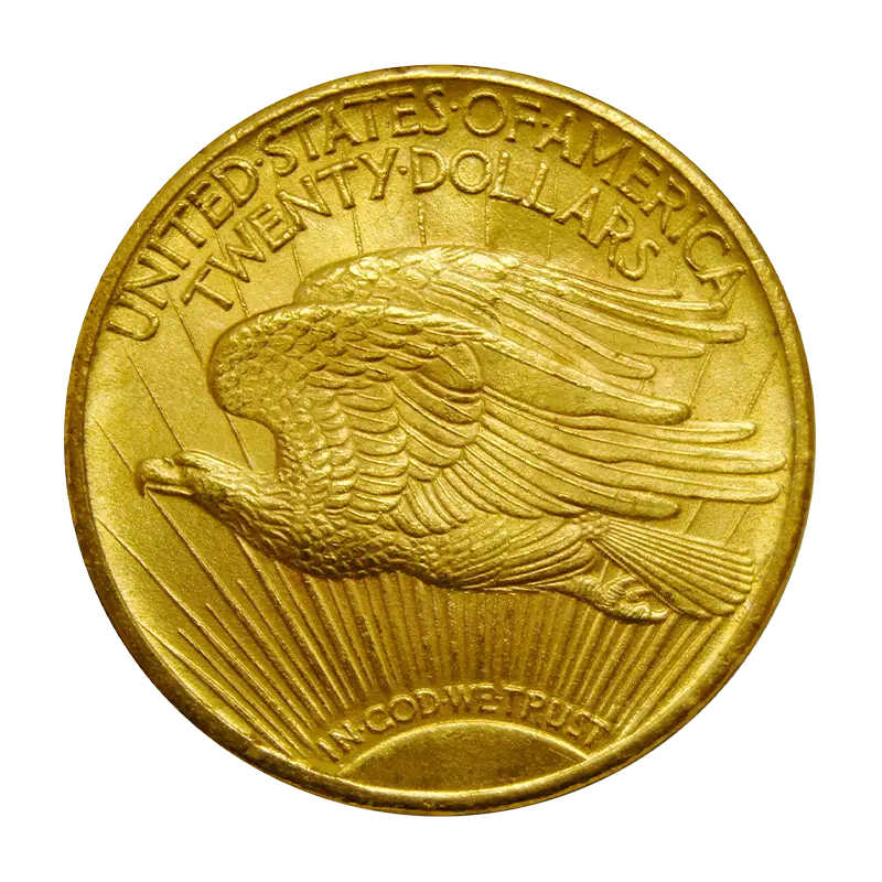 20 Dollars USA Goldmünze St. Gaudens - Double Eagle (von 1907 bis 1933)