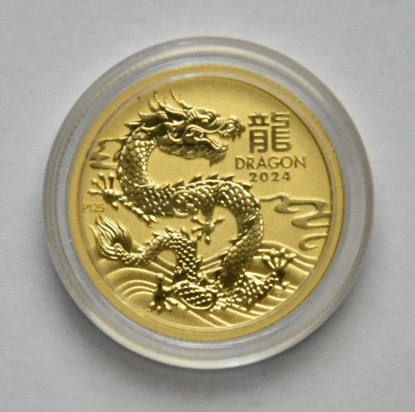 Lunar III "Drache" 2024 - Australien 1/4 oz Goldmünze