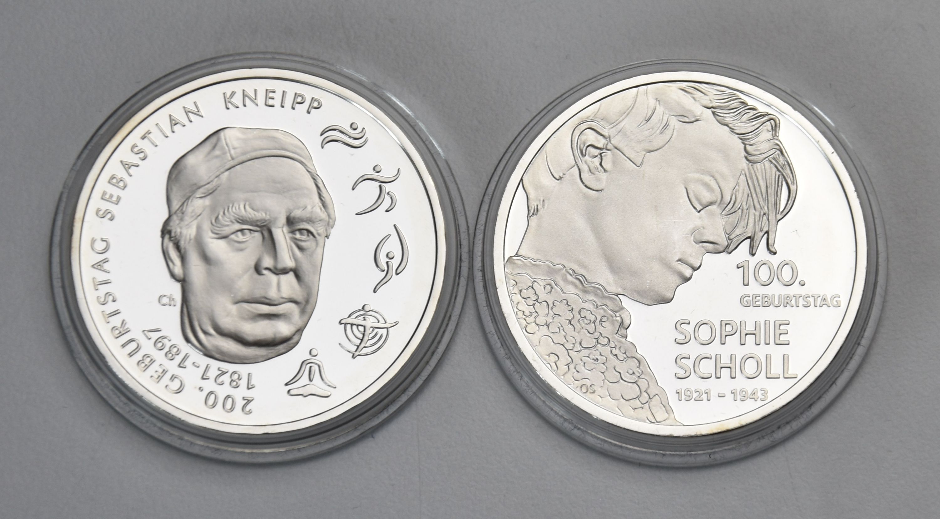 Germany 2 x 20 Euro 2021 commemorative coins (proof-like)
