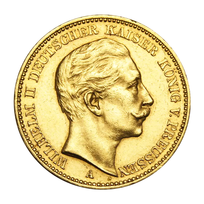 Deutschland Wilhelm II - 20 Mark Goldmünze