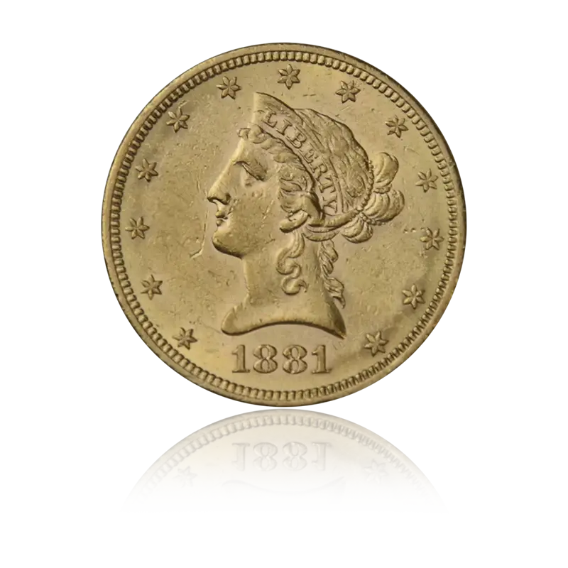 10 Dollars USA Liberty Head Goldmünze