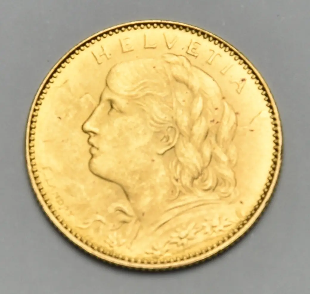 Vreneli 10 SFR - Switzerland 3,23 g gold coin