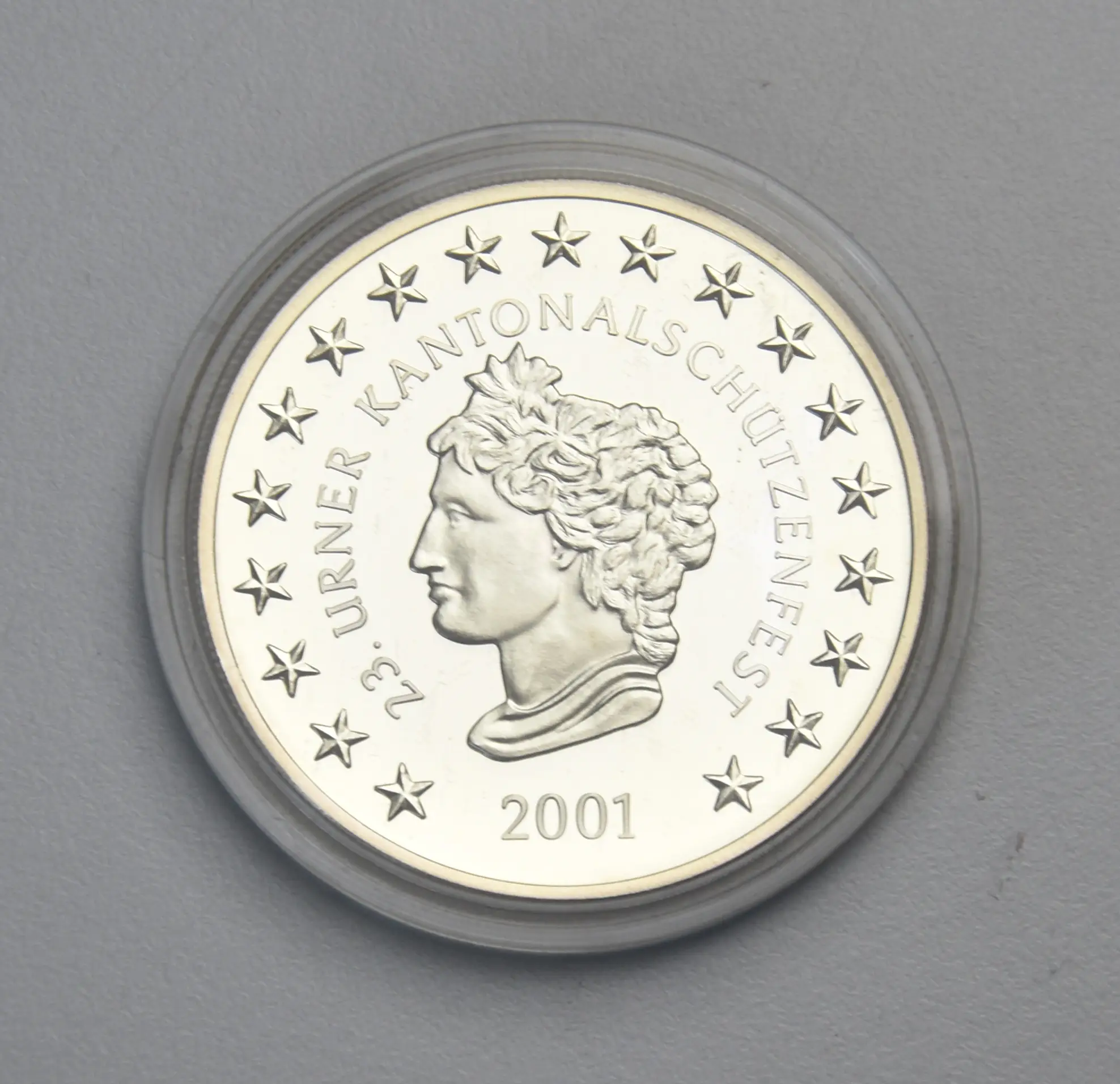 Schweiz Schützentaler 50 Franken 2001 Uri