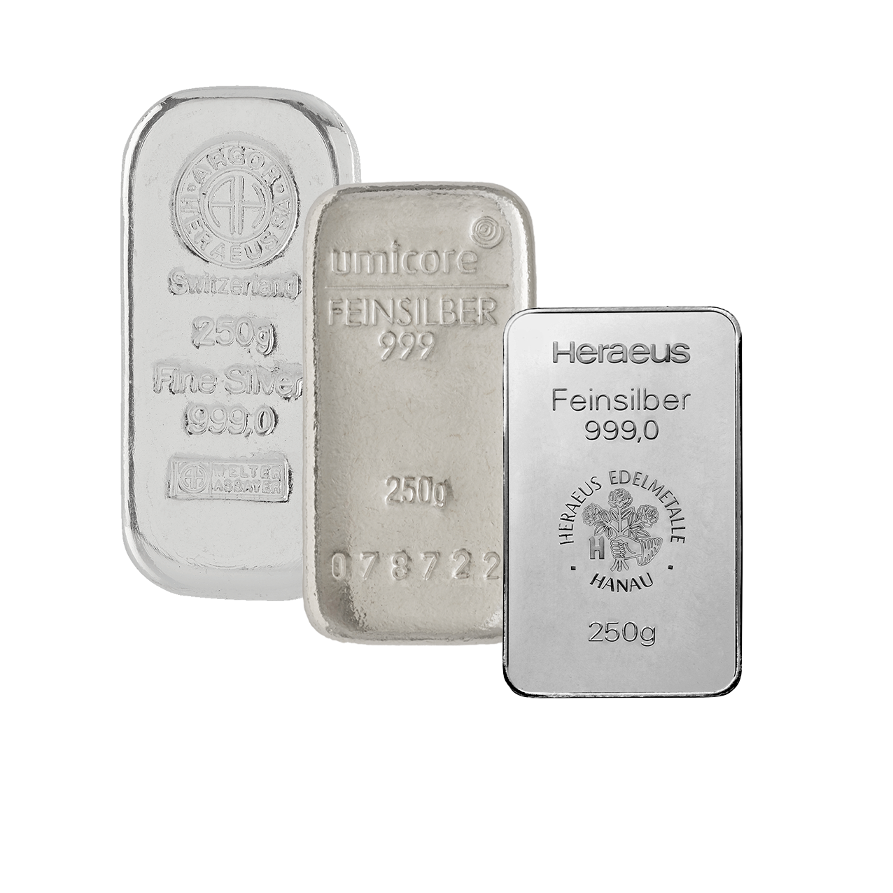 silver bar - 250 gram fine silver .999 LBMA *special offer*