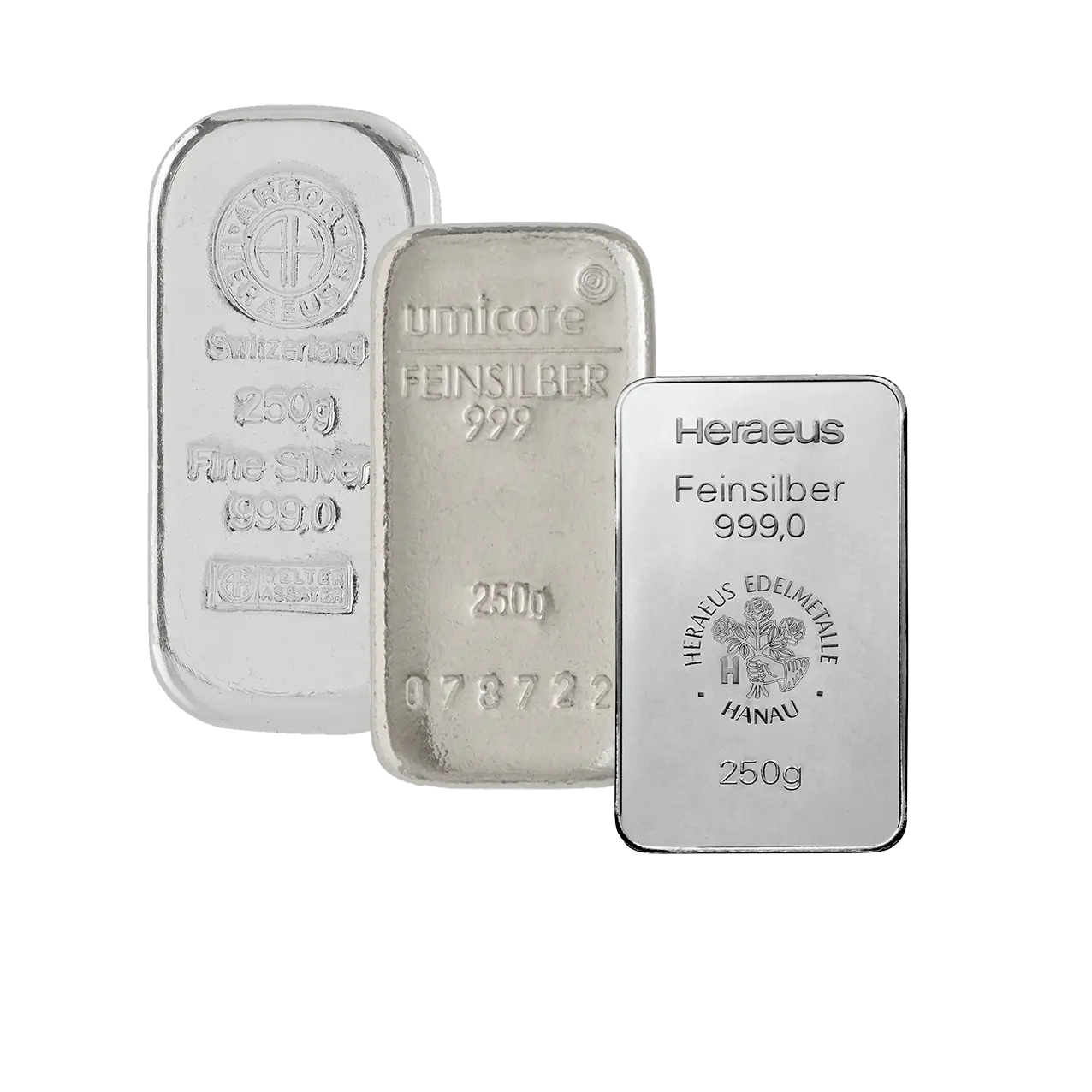 Silberbarren - 250 g .999 LBMA *Sonderangebot*