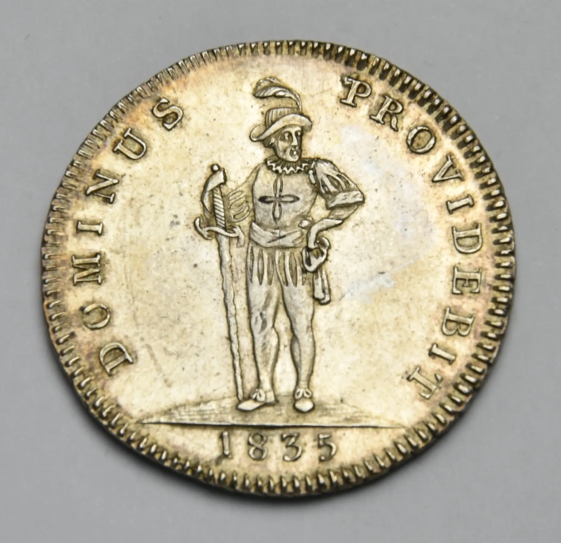 Schweiz Kanton Bern 1/2 Taler 1835 (Silbermünze)