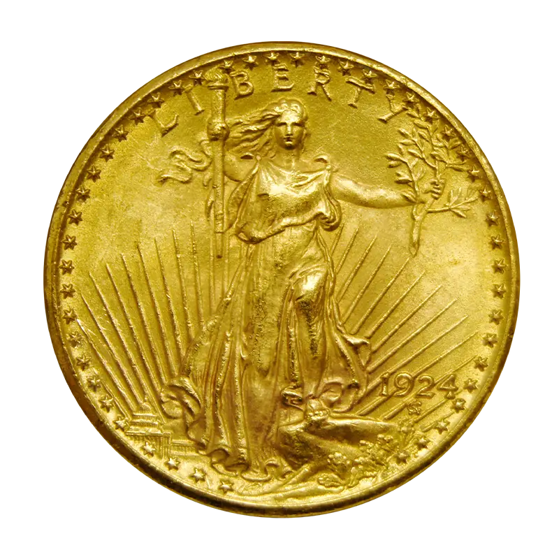 20 Dollars USA Goldmünze St. Gaudens - Double Eagle (von 1907 bis 1933)
