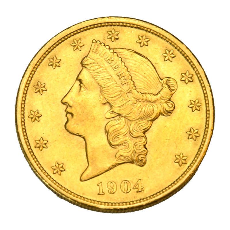 20 Dollars USA Goldmünze Liberty Head - Double Eagle (ab Jahrgang 1900)