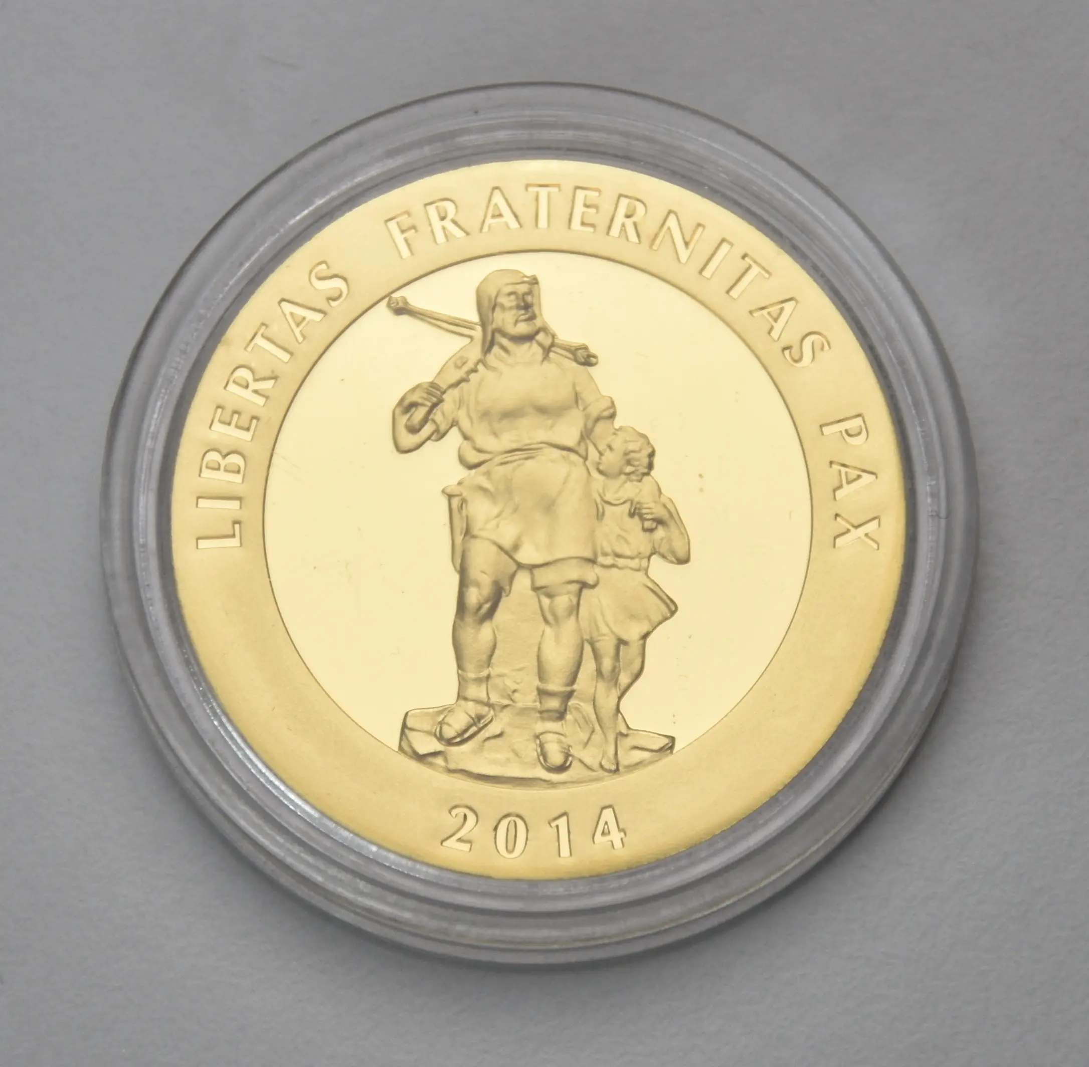 Willhelm Tell 2014 "Goldhans" Goldunze 1 oz Helvetia (999,9)