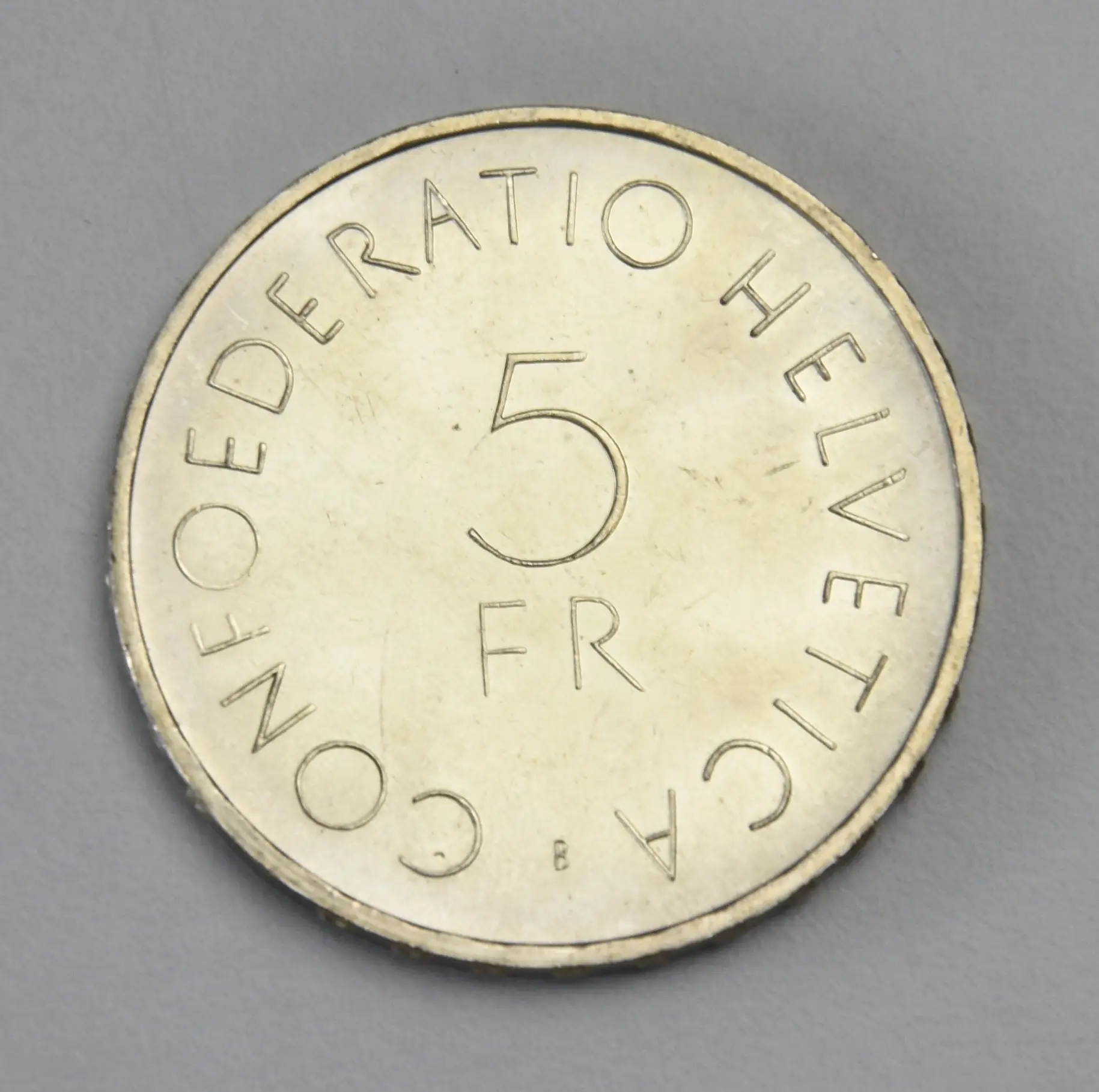 Schweiz 5 Franken Gedenkmünze 1963 (Rotes Kreuz)