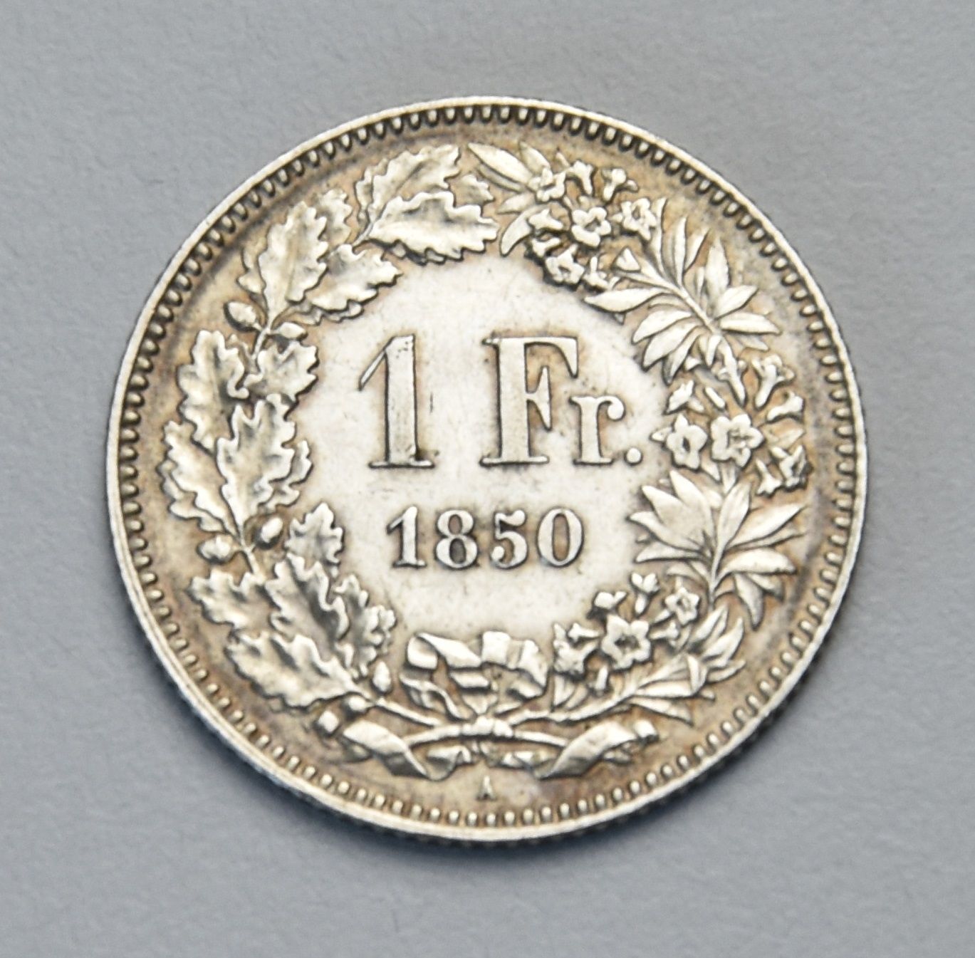 Schweiz 1 Franken - 1850 A (sitzende Helvetia)