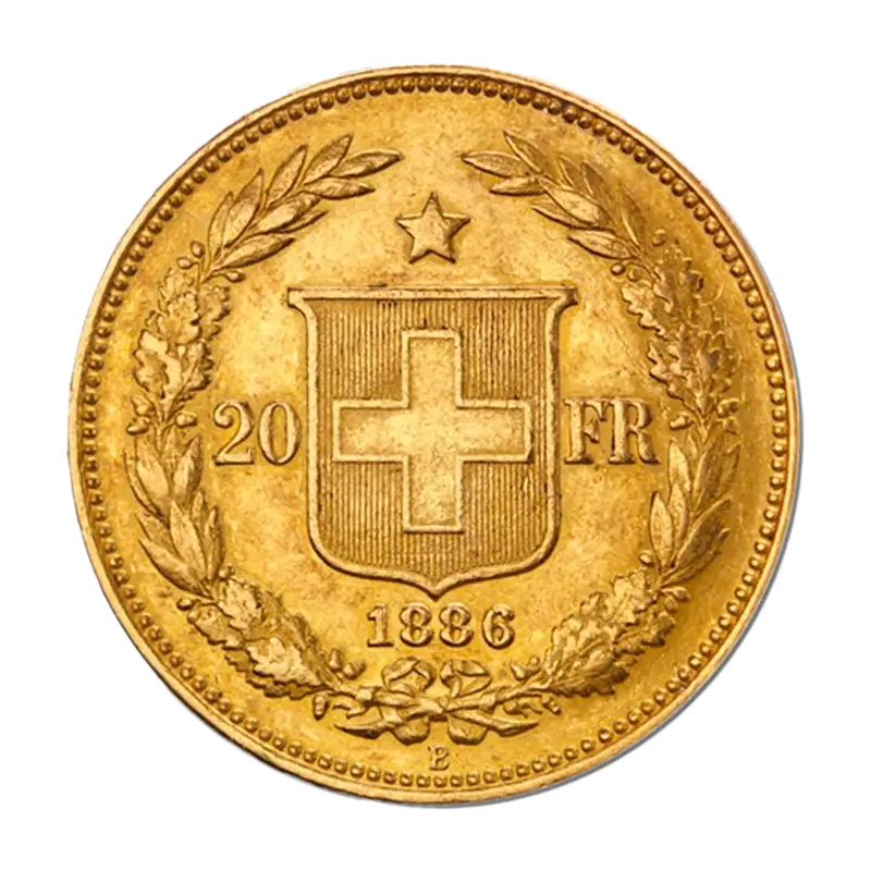 Helvetia - Schweiz 20 Franken 6,45 g Goldmünze