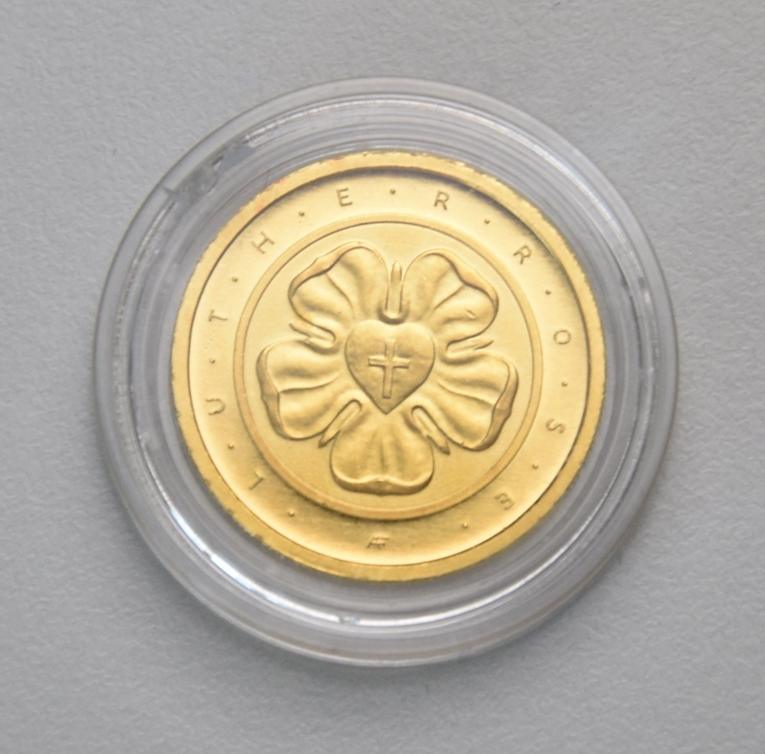 Deutschland 50 Euro 2017 (1/4 oz Goldmünze) - Lutherrose