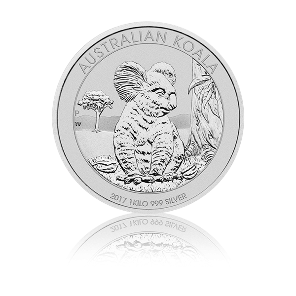 Koala 2017 - Australien 1 kg Silbermünze