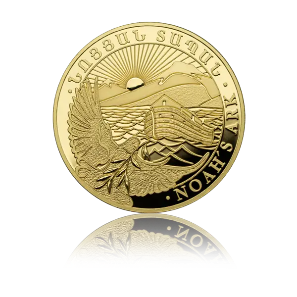 Arche Noah 2017 - Armenien 1 oz Goldmünze .9999 Proof