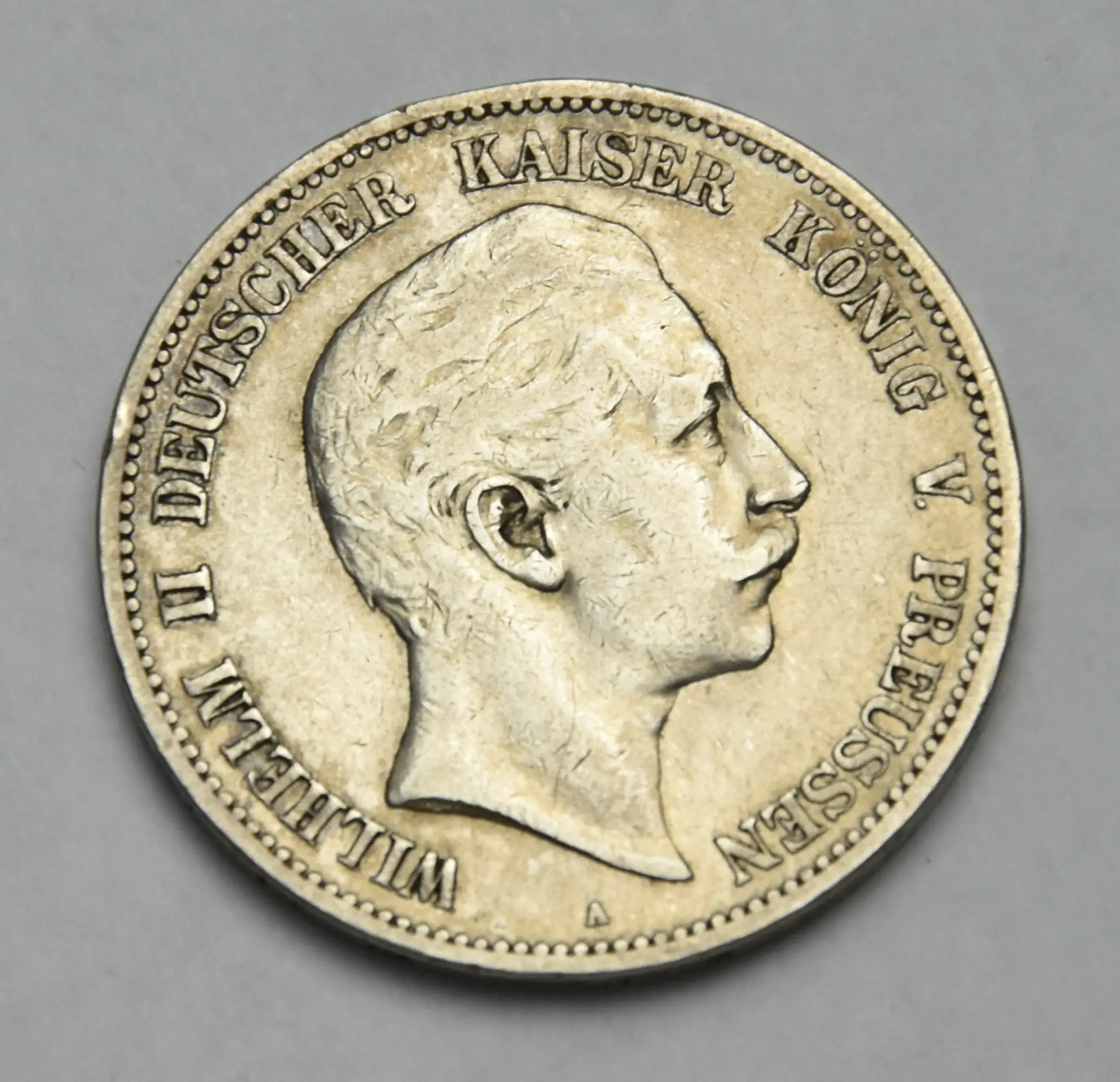 Deutschland Preussen 5 Mark 1899 A Wilhelm II Kaiser König (1888 - 1918)