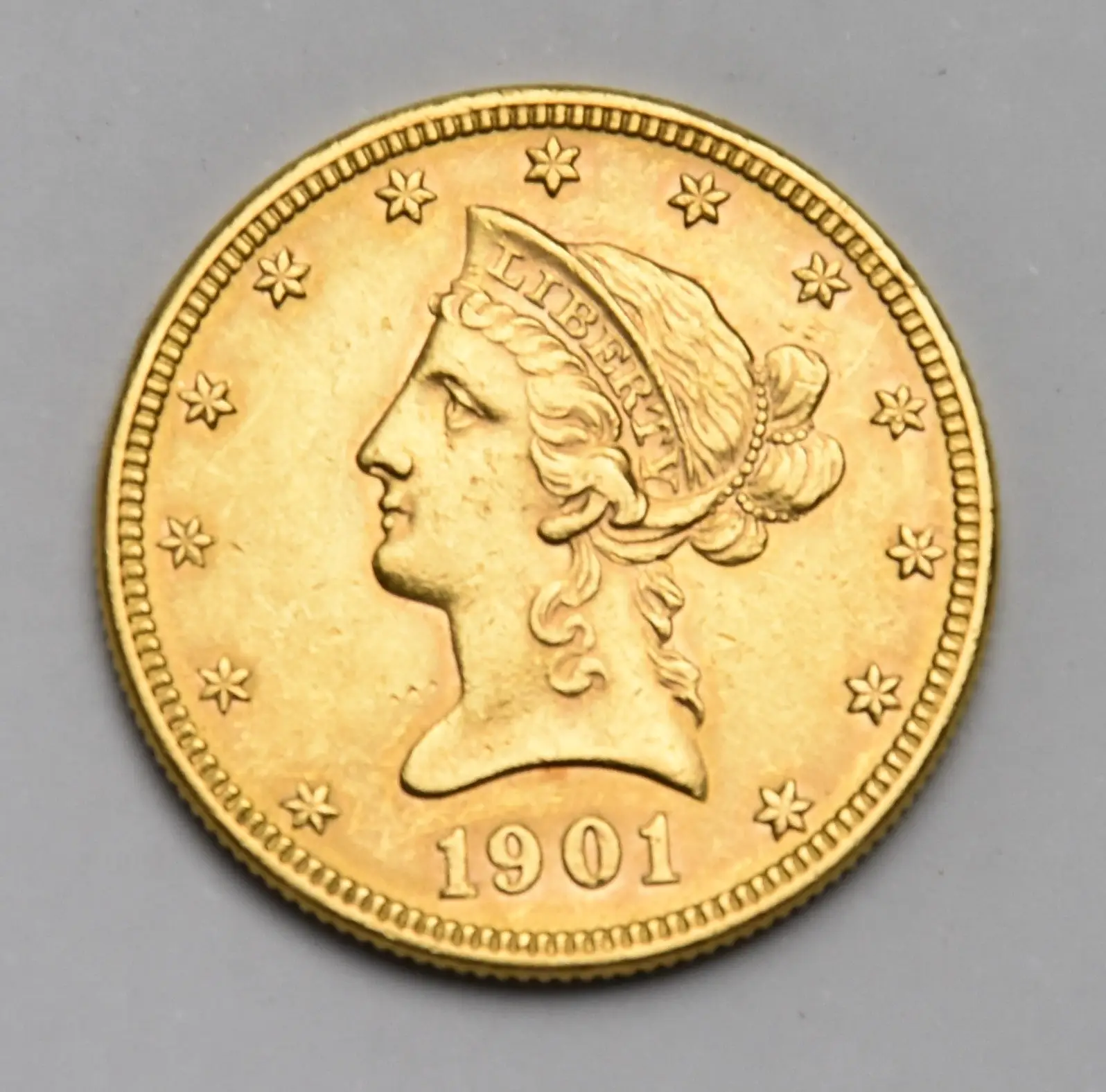10 Dollars USA Liberty Head Goldmünze