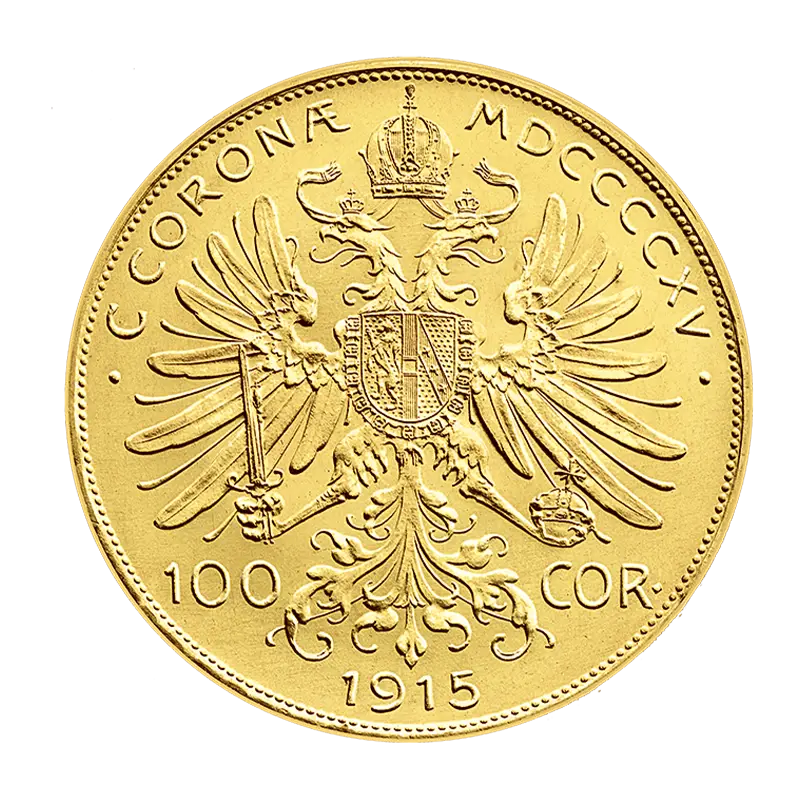 100 Kronen Österreich 1915 Goldmünze (Offizielle Nachprägung) Kaiser Franz Joseph I