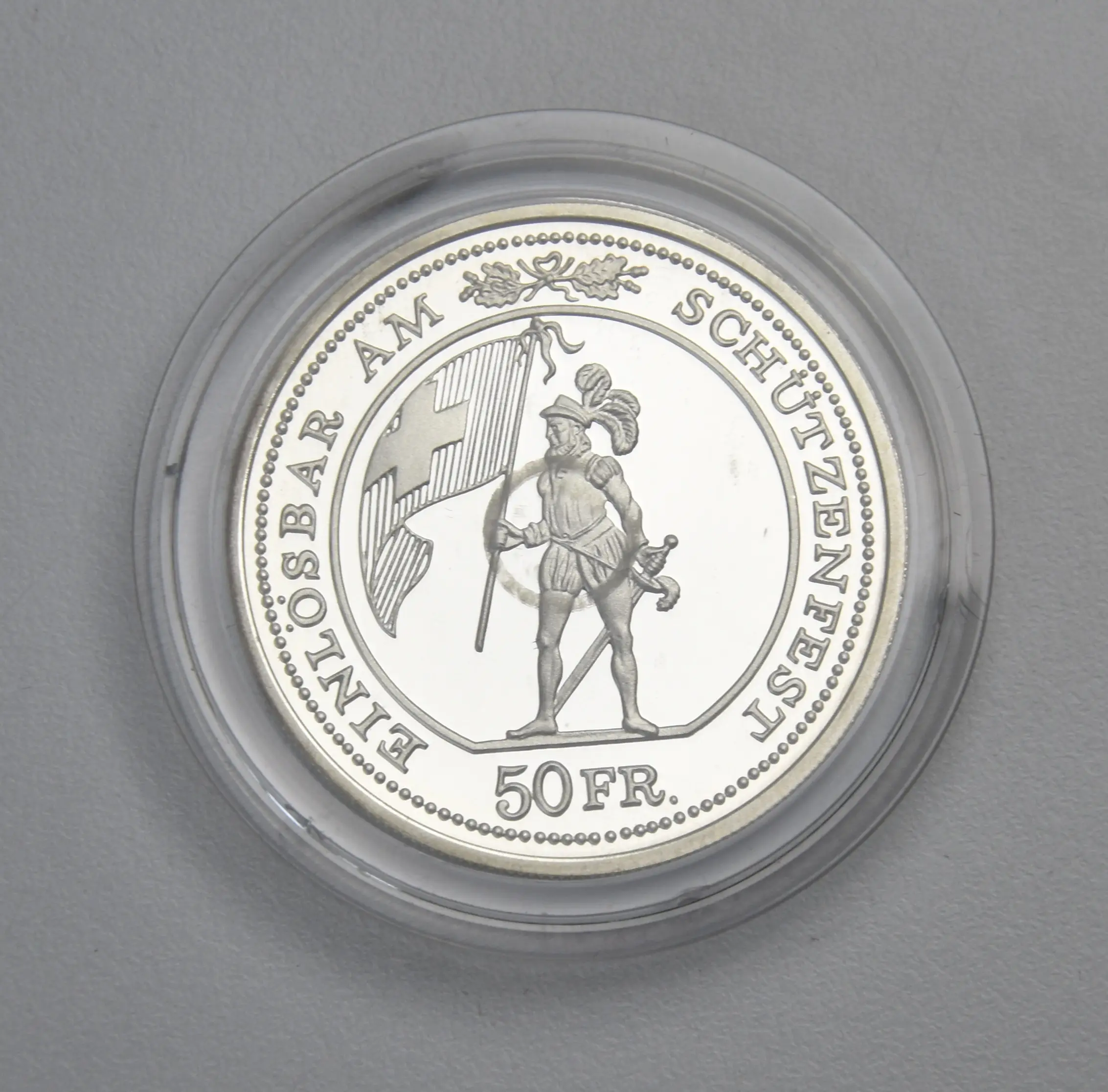 Schweiz Schützentaler 50 Franken 1993 Weinfelden