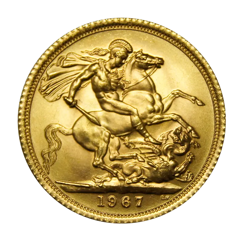 Sovereign Elisabeth II - Großbritannien 1 Pfund Goldmünze