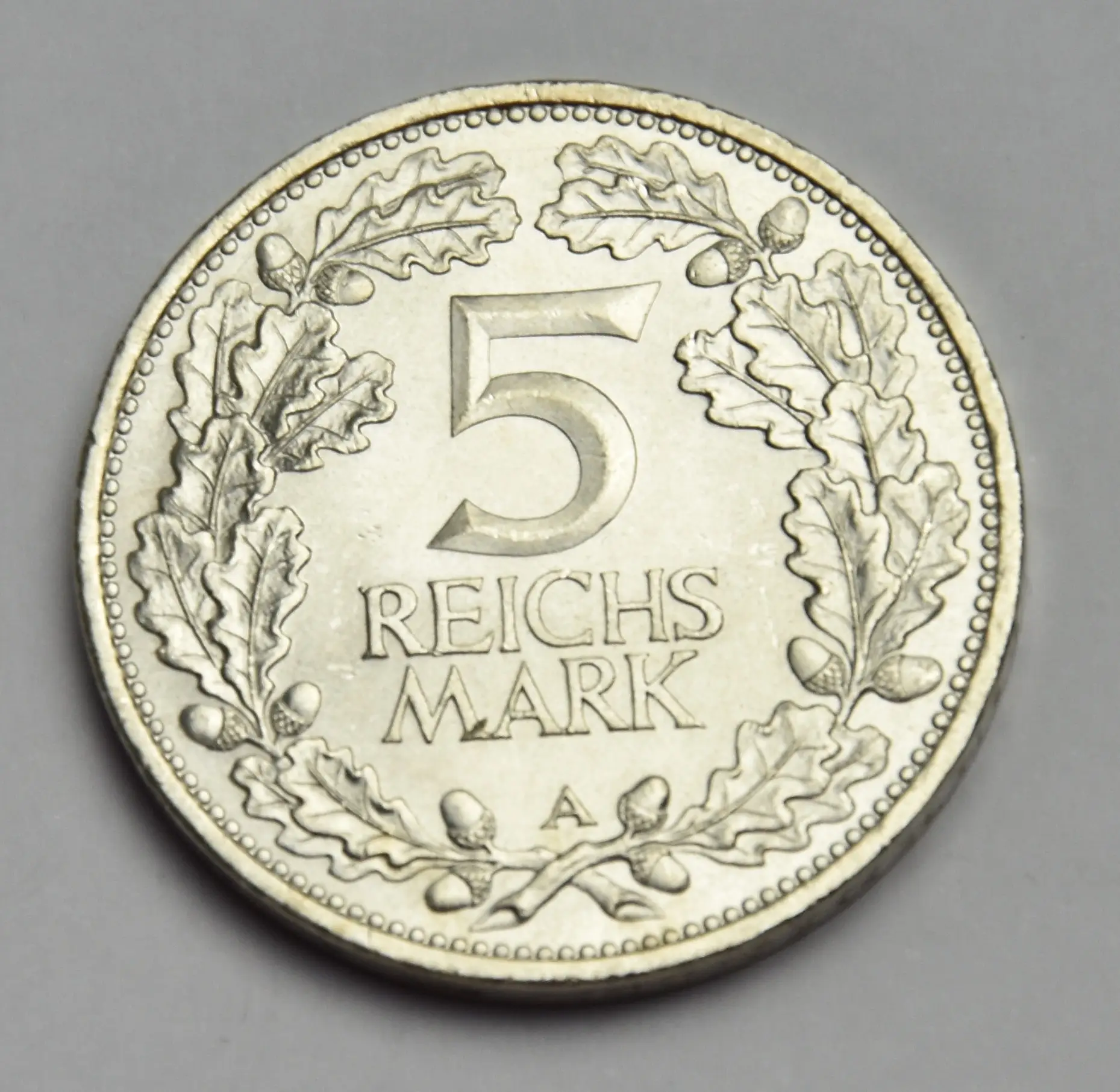 Deutschland 5 Reichsmark 1925 A Silbermünze "Rheinlande"