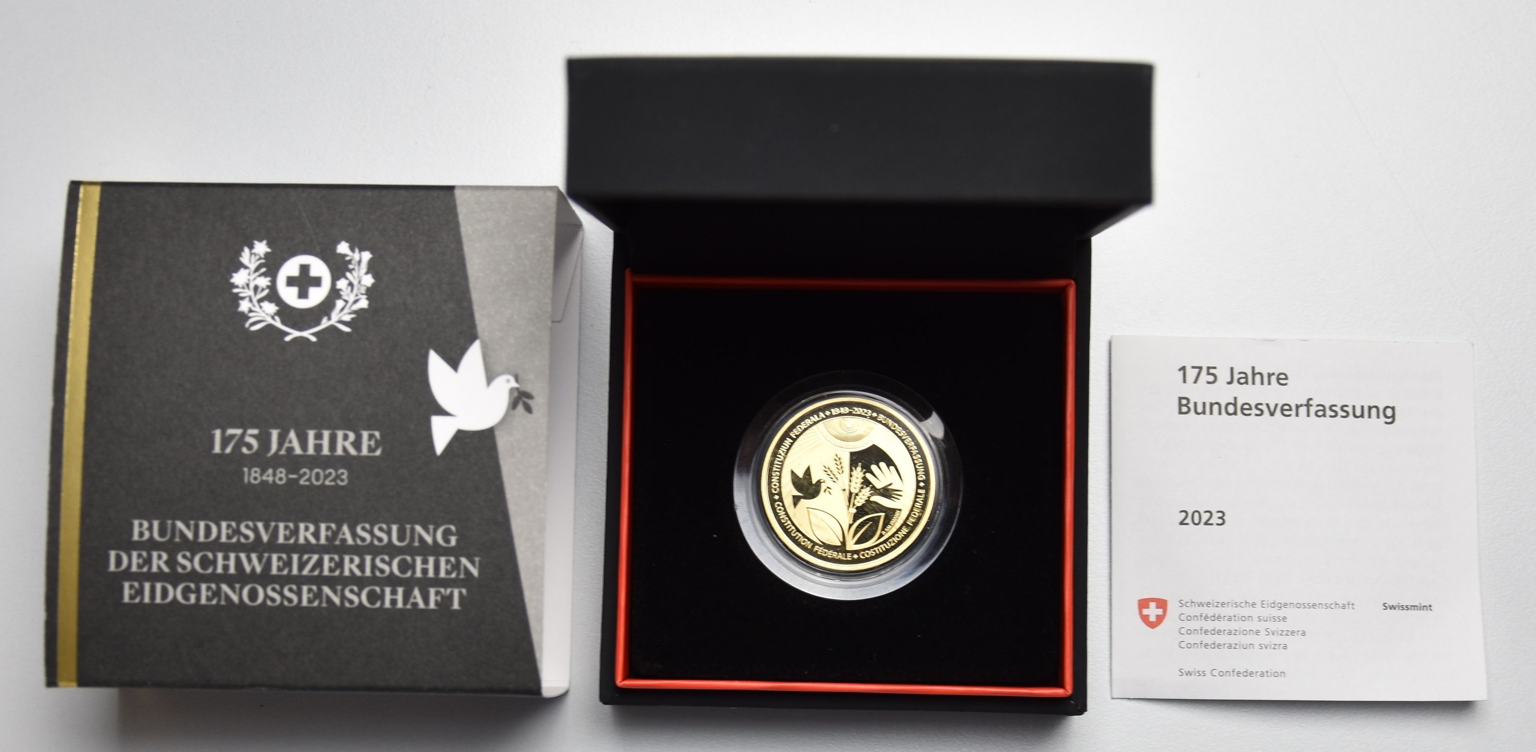 Schweiz 50 Franken 2023 175 Jahre Bundesverfassung