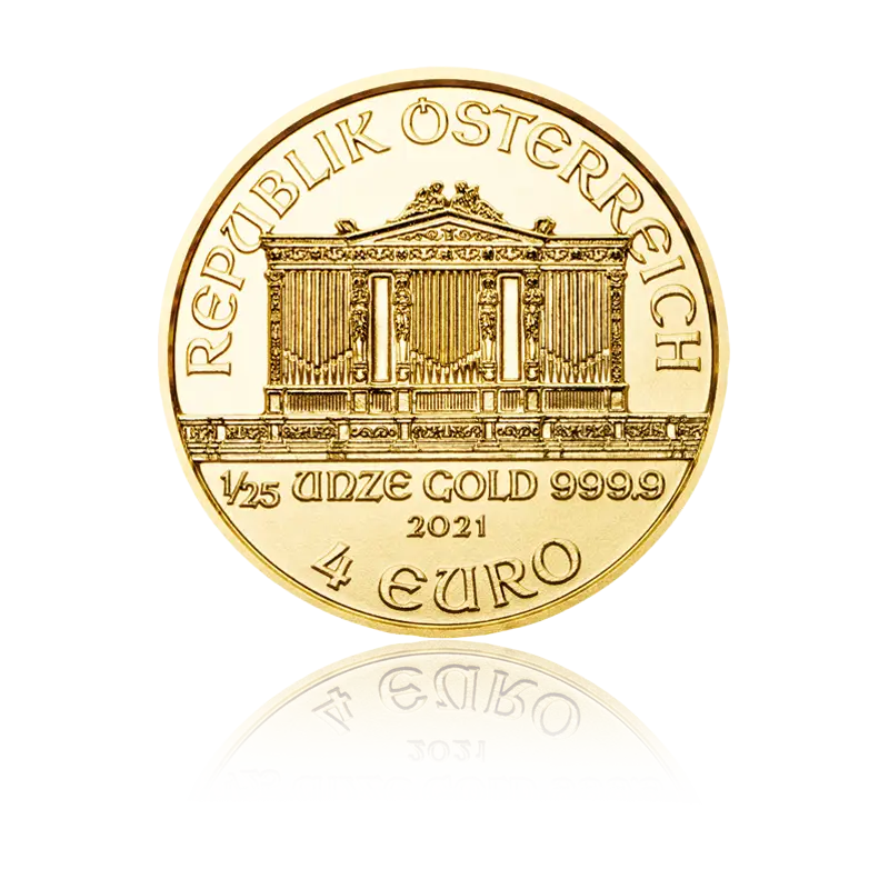 Wiener Philharmoniker - Österreich 1/25 oz Goldmünze