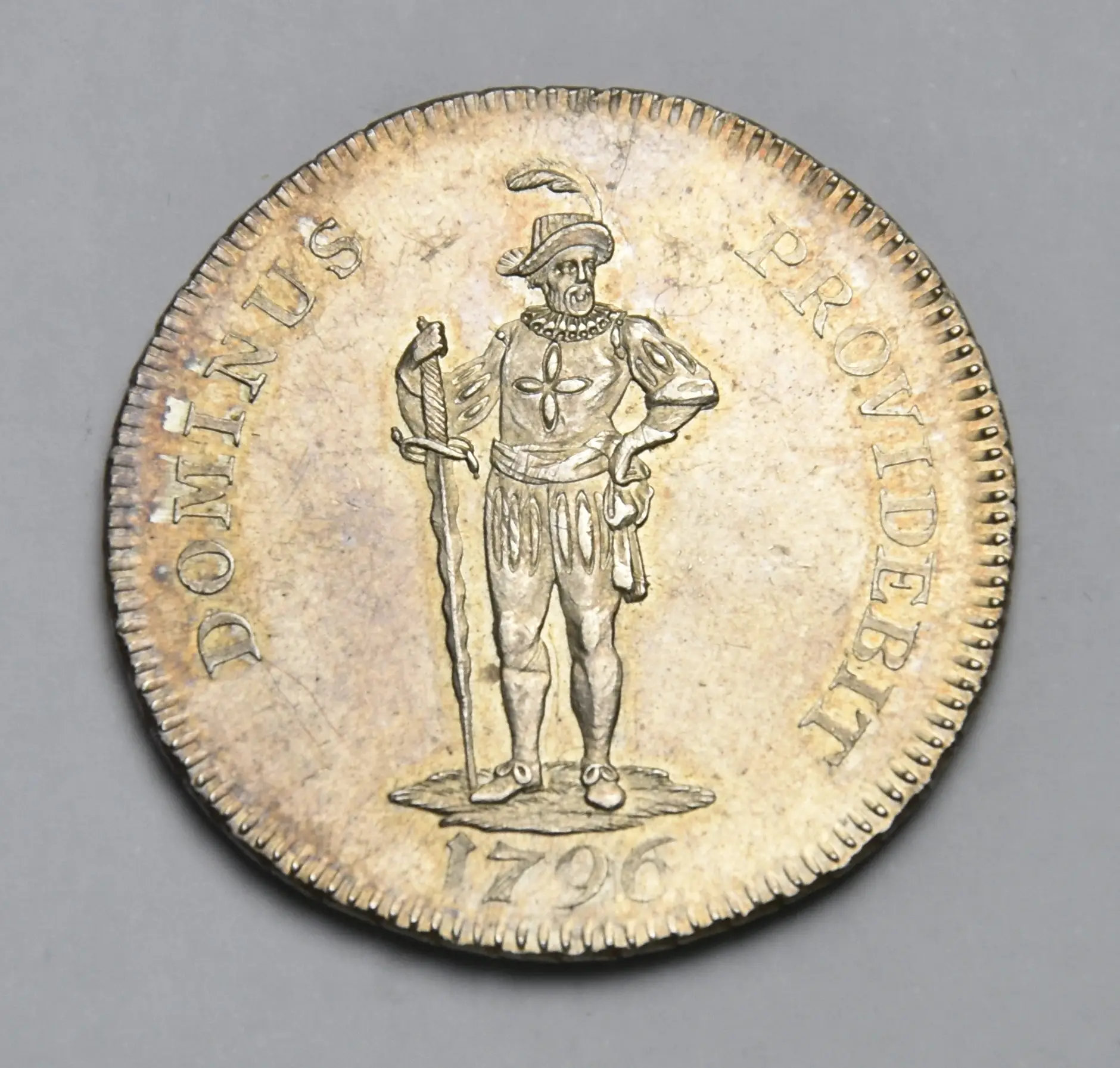 Schweiz Kanton Bern 1/2 Taler 1796 (Silbermünze)