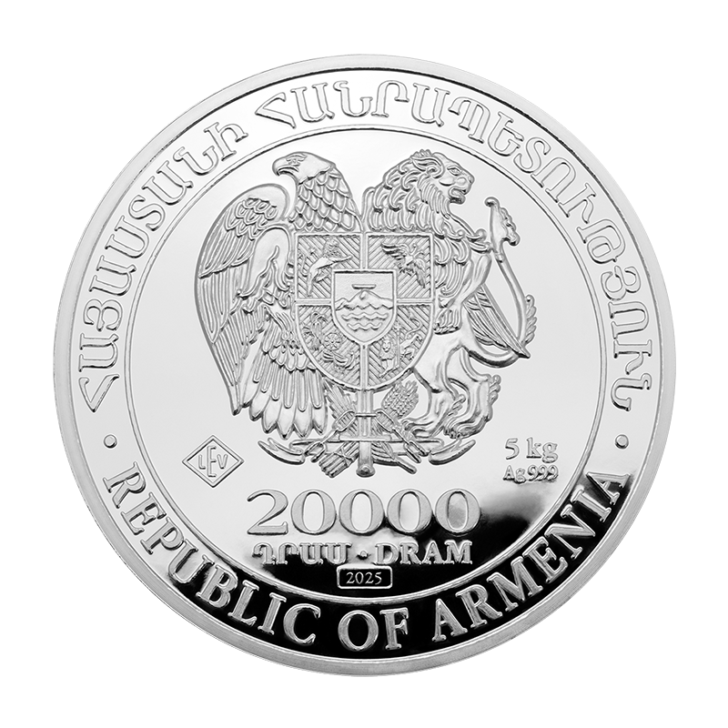 Noah's Ark - 5 kg silver coin .999 *immediately available new*