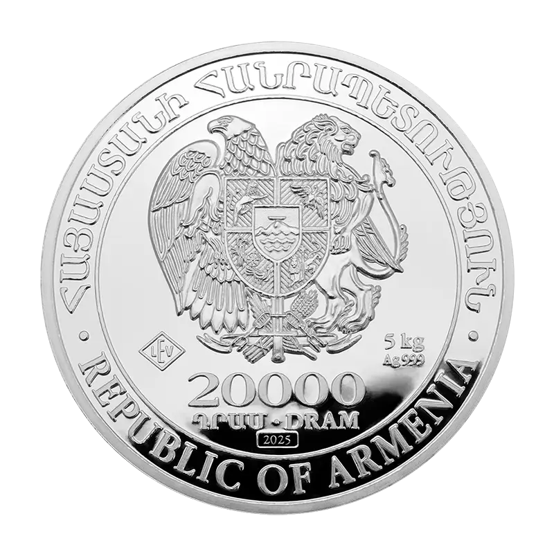 Arche Noah - 5 kg Silbermünze .999  *aktuelle Neuware*