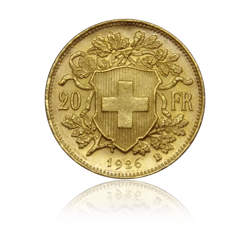 Vreneli - Schweiz 20 Franken Jahrgang 1926