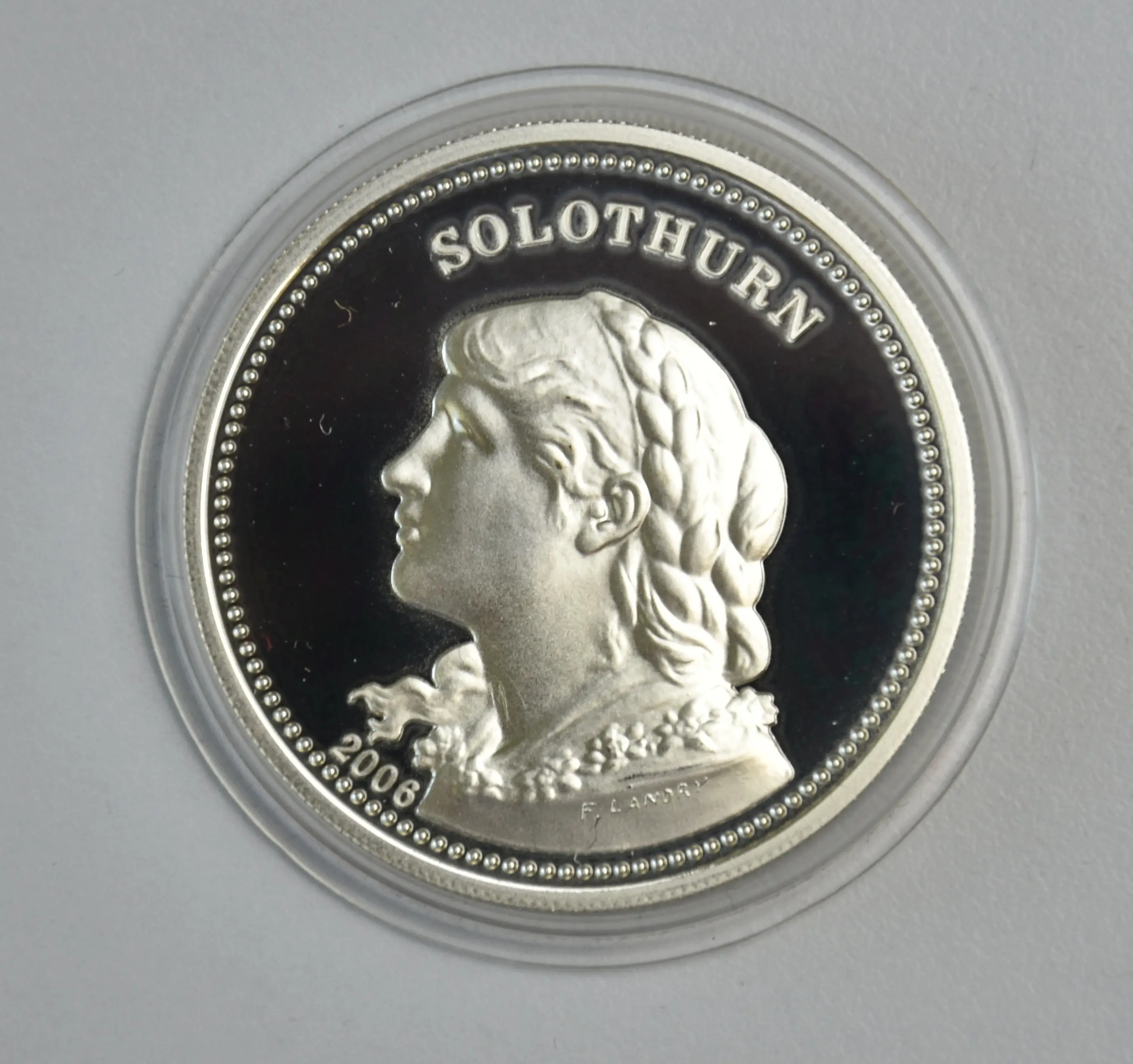 Schweiz Schützentaler 50 Franken 2006 Solothurn