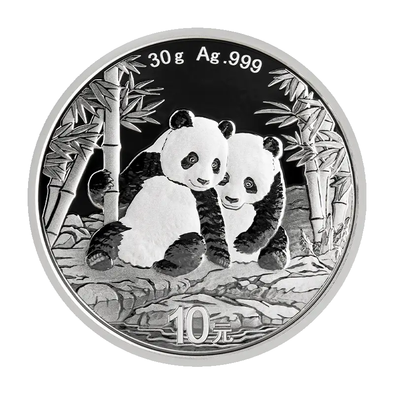 Panda 2026 - China 30 g Silbermünze
